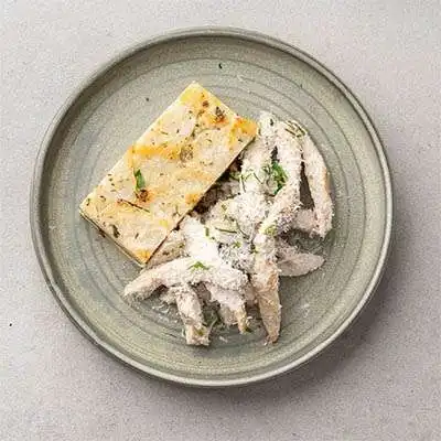 Classic Chicken Pollo alla Parmigiana with Potato Gratin